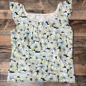 LOFT Ann Taylor floral top